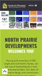 Mobile Screenshot of northprairiehomes.com